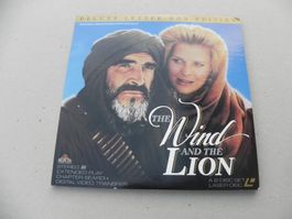 Doppel Laserdisc Film The Wind & the Lion 1975/ 91 S.Connery