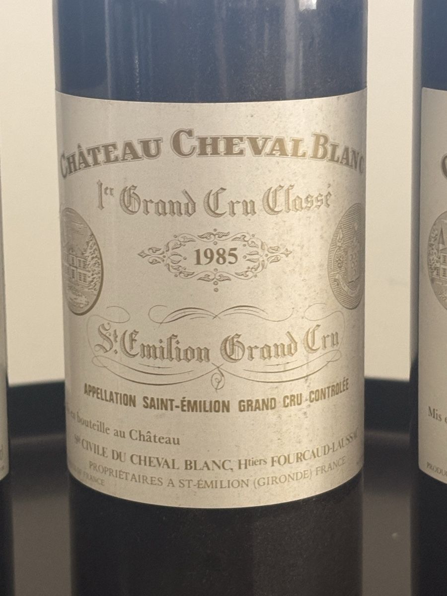 Wein: Chateau Cheval Blanc 1985 – Neu (gemäss Beschreibung) aus Rüdtligen von Walther70 1