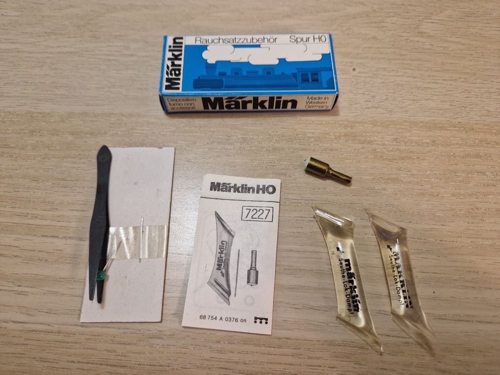 Märklin 7227 Rauchsatzzubehör H0 OVP NEU | Kaufen auf Ricardo