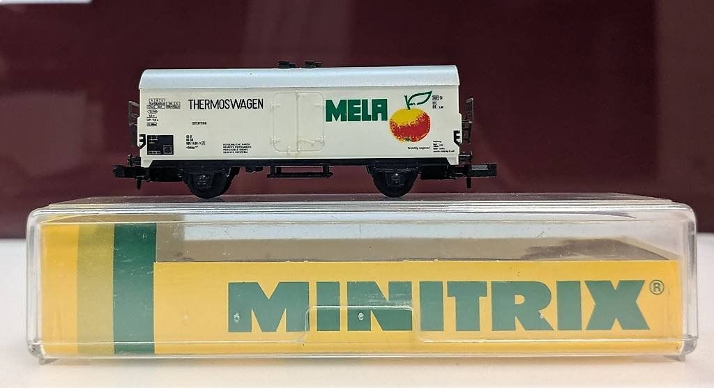 Trix Modelleisenbahnen: Spur N Güterwagen "MELA" – Gebraucht aus Reinach BL von angus74 3