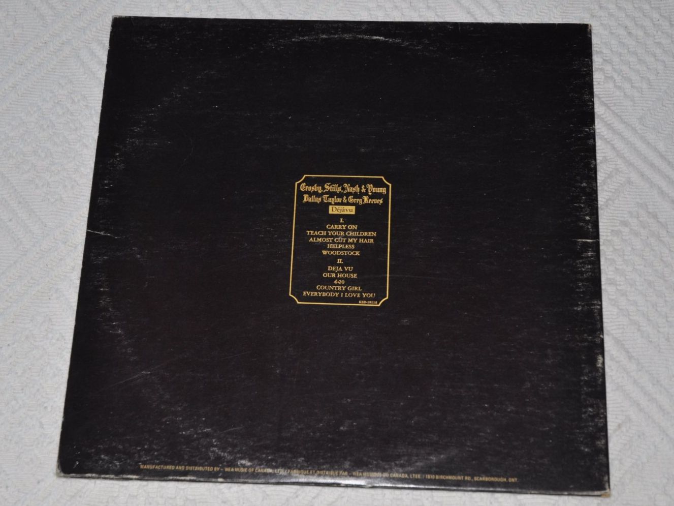 Dischi in vinile: LP Crosby, Stills, Nash & Young - Déjà Vu – Usato da Boll venduto da Theodora15 1