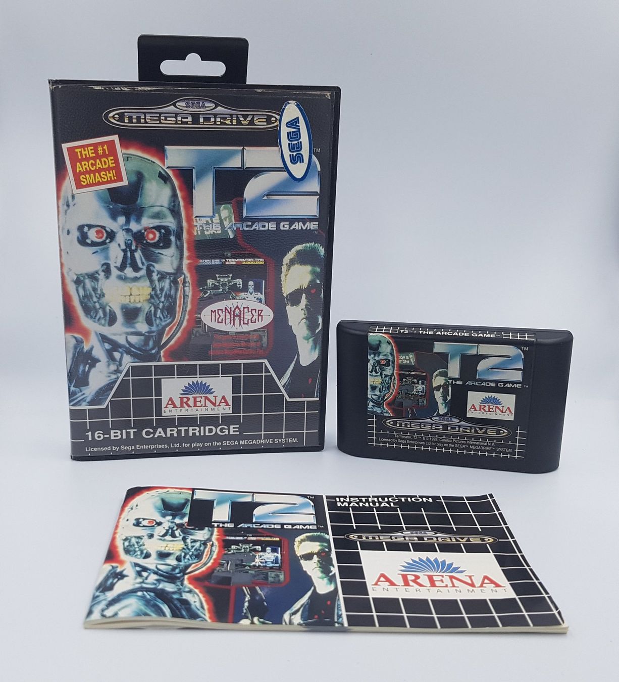 Sega Giochi: Terminator 2 T2 The Arcade Game/ Sega Mega Drive – Usato da Ollon VD venduto da sushi1224