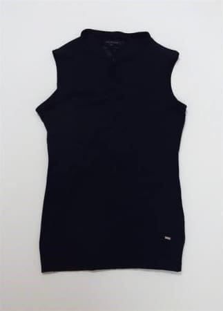 Tommy Hilfiger Top: Tommy Hilfiger - Stricktop - schwarz - Grösse L – Usato da Zofingen venduto da Justizia_01 2