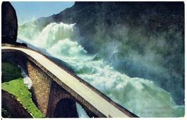 Reussfall bei der Teufelsbrücke, 1914