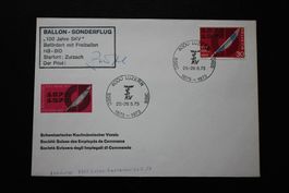 Ballon - Sonderflug - Freiballon HB - BID 1973