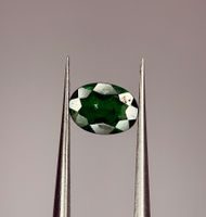 Ab 1 Fr. - 1.23 ct Tsavorit unbehand. inkl. Zertifikat - RAR
