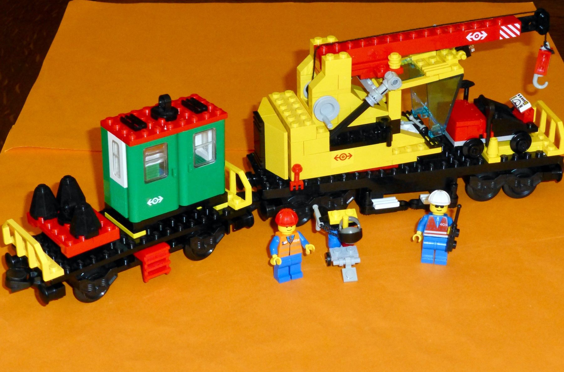 Lego Giocattoli: Lego Eisenbahn/ 4552 Kranwaggon – Usato da Langnau am Albis venduto da Maugli 6