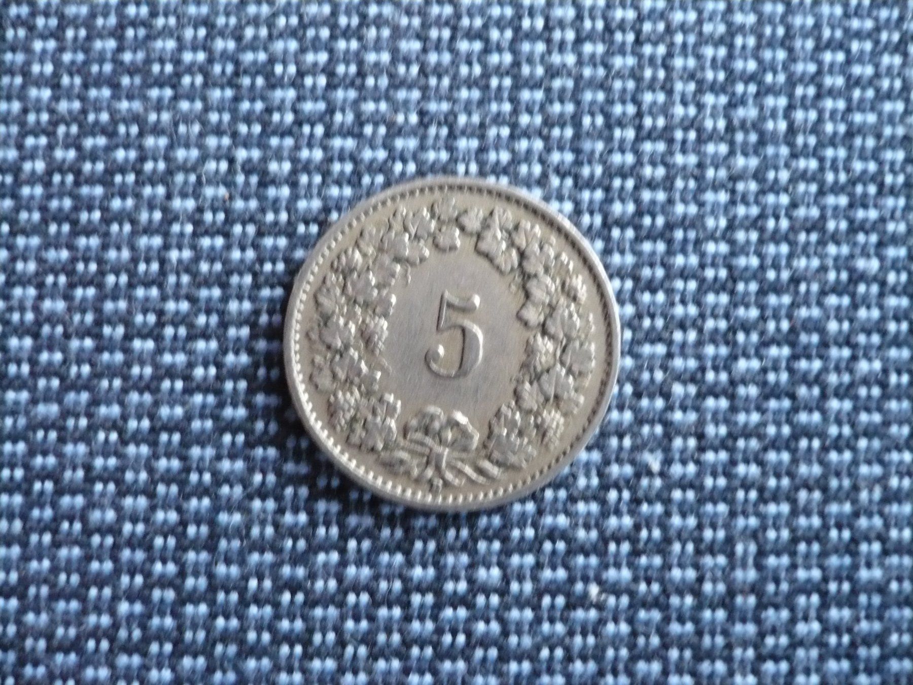 Tutti le monete: 5 Rappen 1922 – Usato da Winterthur venduto da kormorans 1