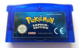 Nintendo GBA - POKEMON Saphir-Edition