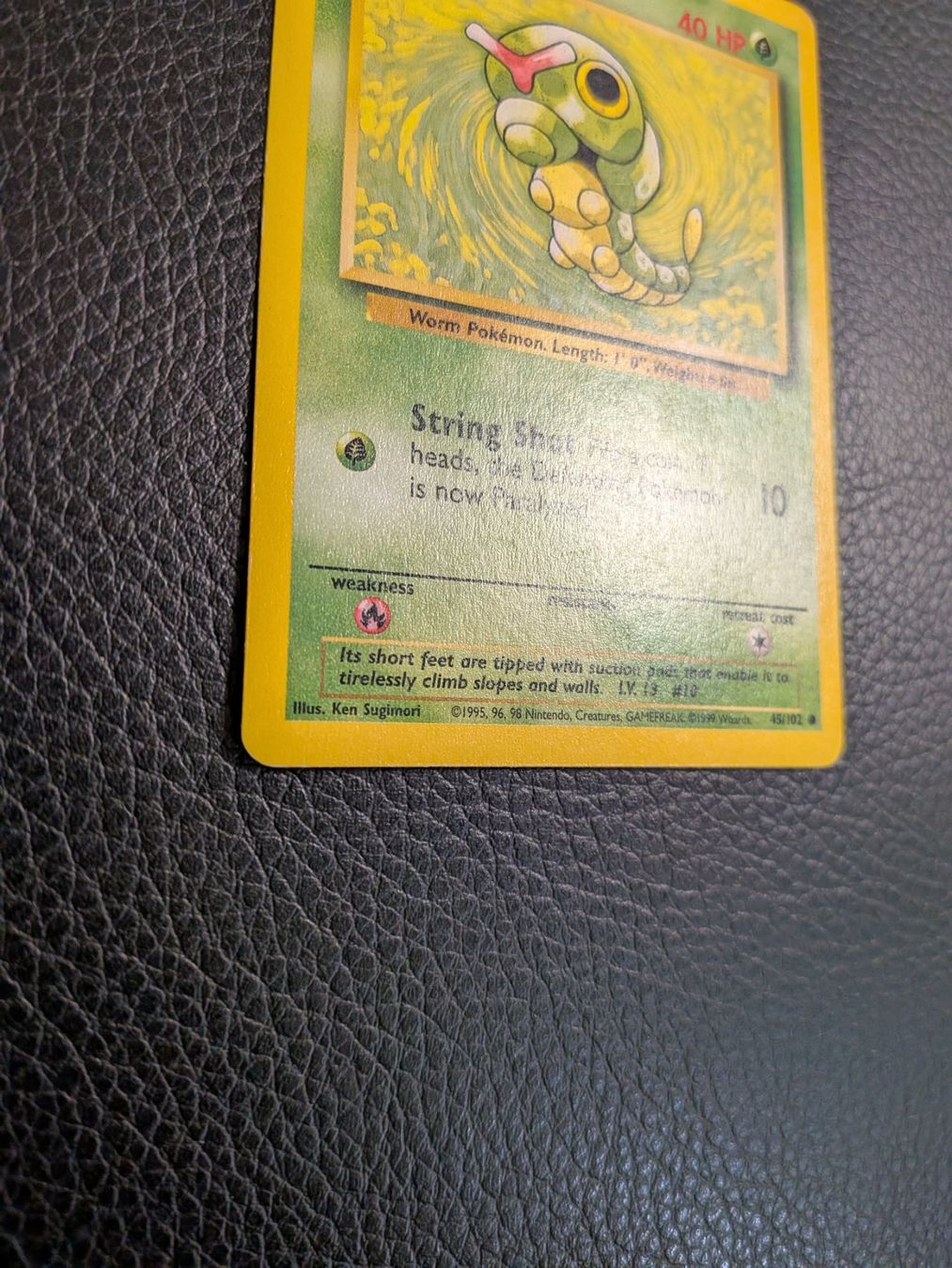 Pokémon Carte collezionabili: Base Set Caterpie 45/102 Ab 1 – Usato da Paradiso venduto da Pkmn10 2