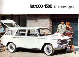 Fiat 1300/1500 Kombi - Originalprospekt