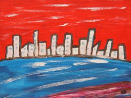 Gemälde: Skyline