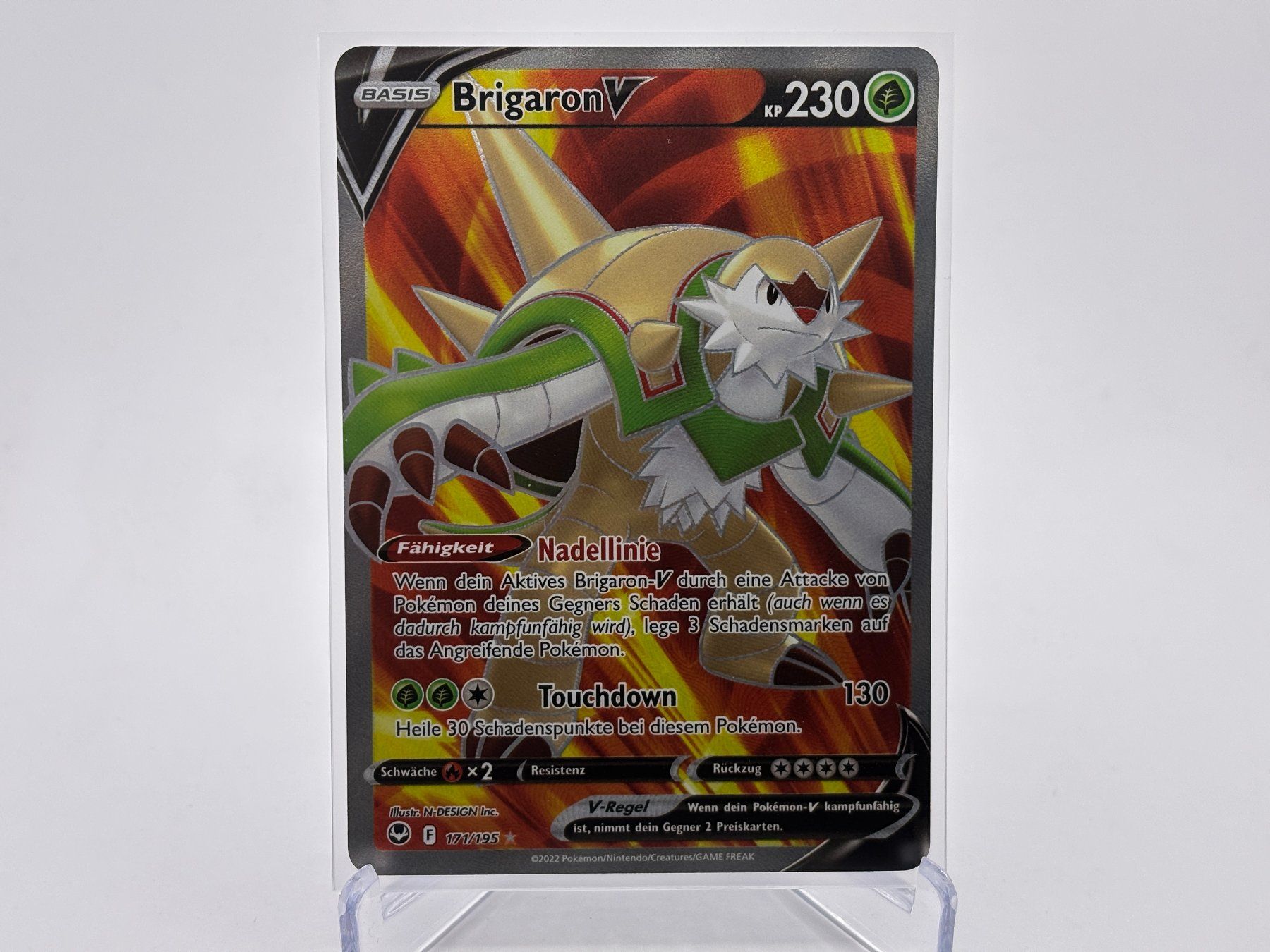Pokémon Carte collezionabili: Silberne Sturmwinde - Brigaron V  (SIT 171) - DE – Nuovo (secondo la descrizione) da Allschwil venduto da Bullach