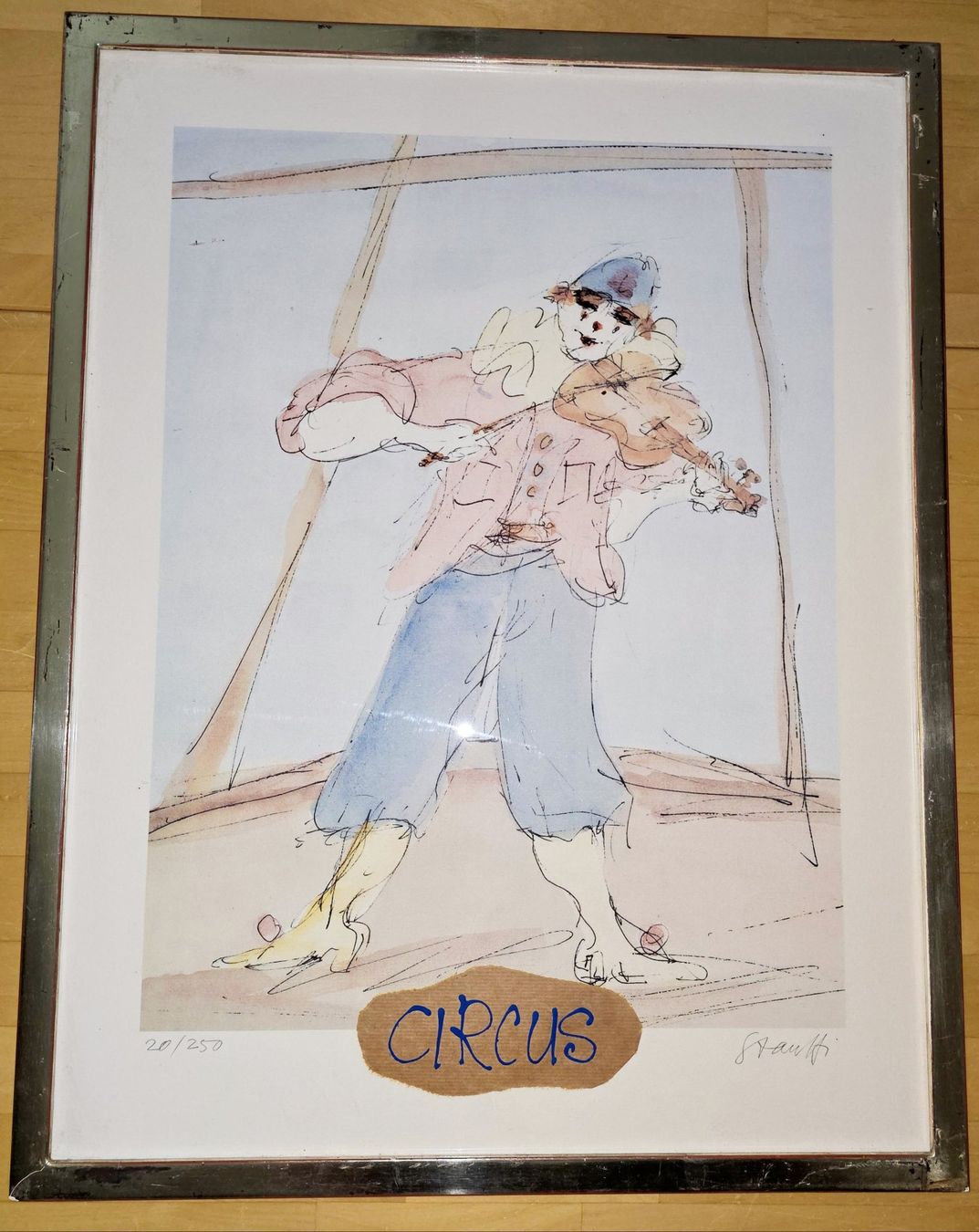 Foto & Immagini: Stauffi - Original-Serigraphie "Auftritt" 20/250 mit Zert – Usato da Basel venduto da Skytime