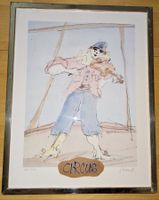 Stauffi - Original-Serigraphie "Auftritt" 20/250 mit Zert