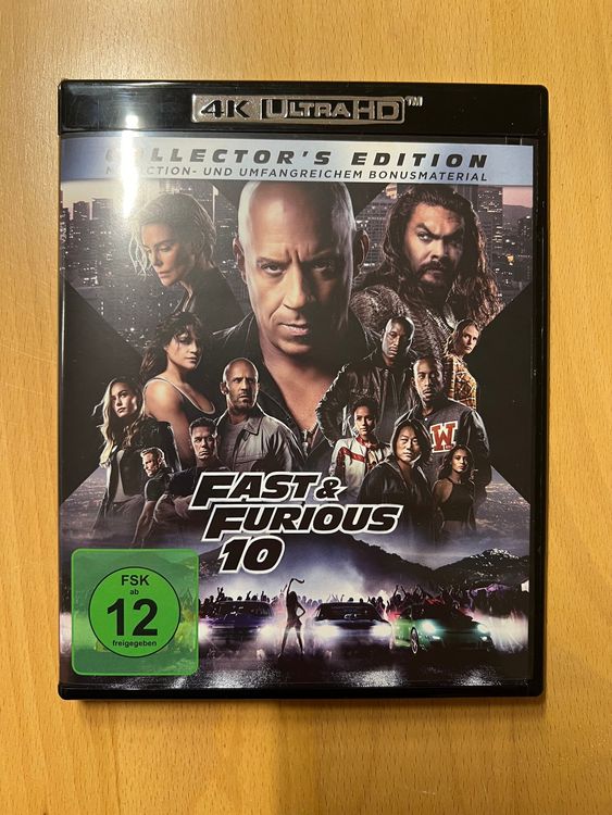 Fast Furious X Blu Ray K Uhd Kaufen Auf Ricardo