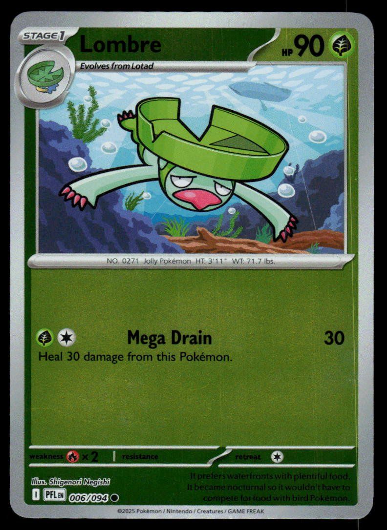 Pokémon Carte collezionabili: Pokemon Lombre 006/094 – Usato da Herisau venduto da Pokemon2025