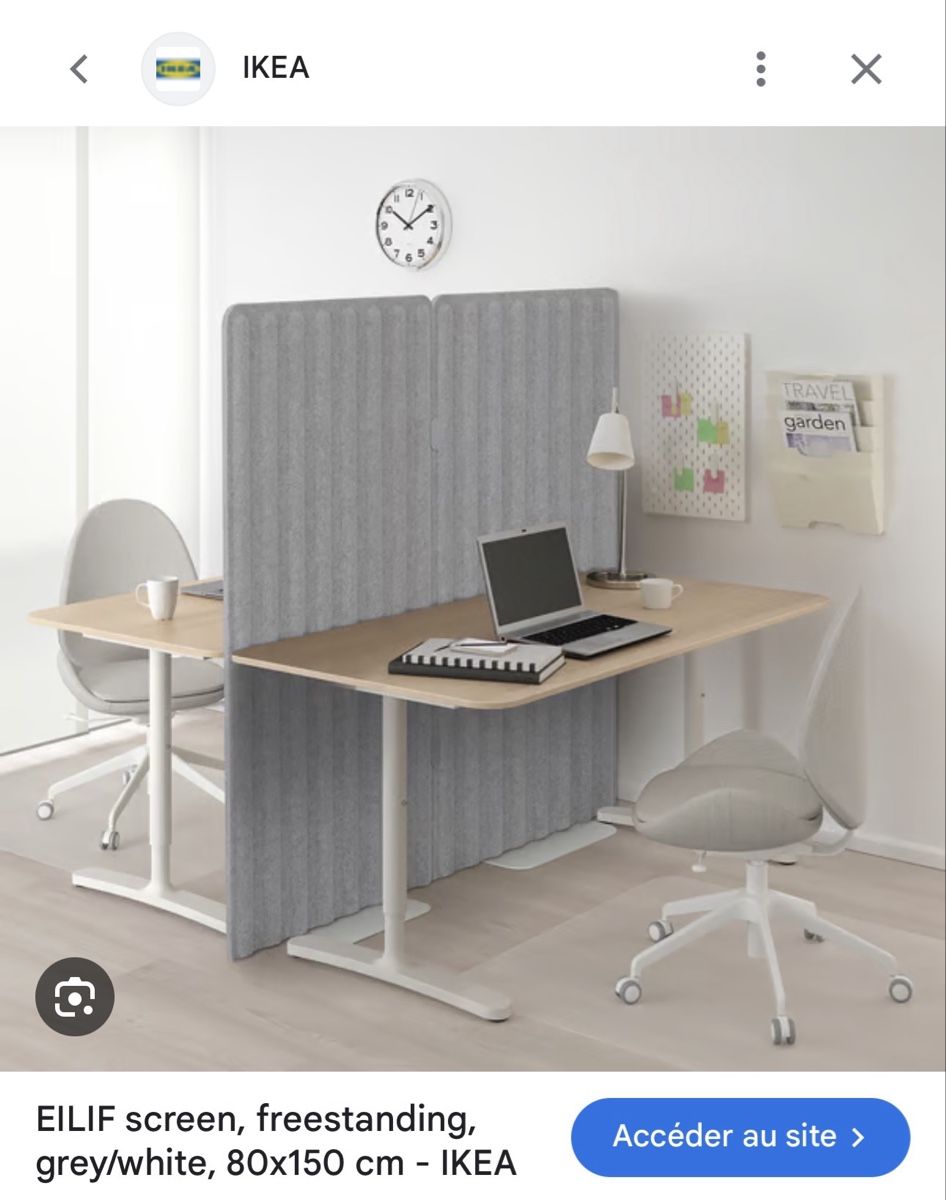 Paraventi: Séparateur de pièce / bureau  – Usato da St-Imier venduto da jes_y8lh 1