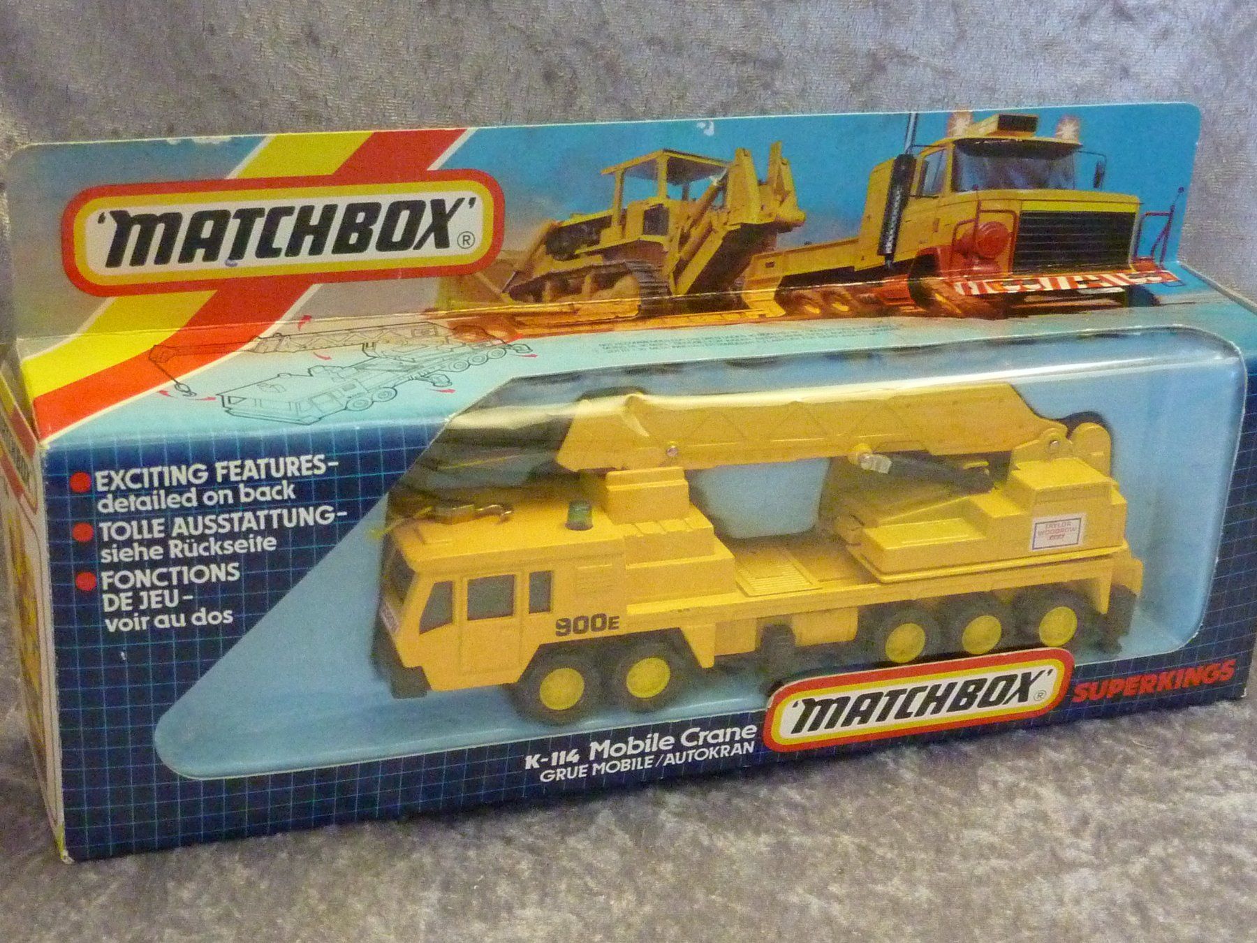 Matchbox Modellini d'auto: Autokran Superking K-114 Matchbox – Nuovo (secondo la descrizione) da Dürrenäsch venduto da modellautos4you