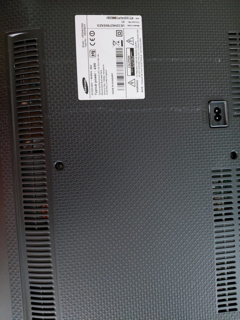 Samsung Fernseher: Samsung TV UE32H6270SS – Neu (gemäss Beschreibung) aus Unterägeri von tinixa96 4