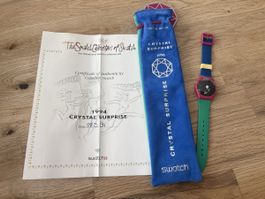 Swatch Crystal Surprise 1994 Uhr - Sammlerstück!