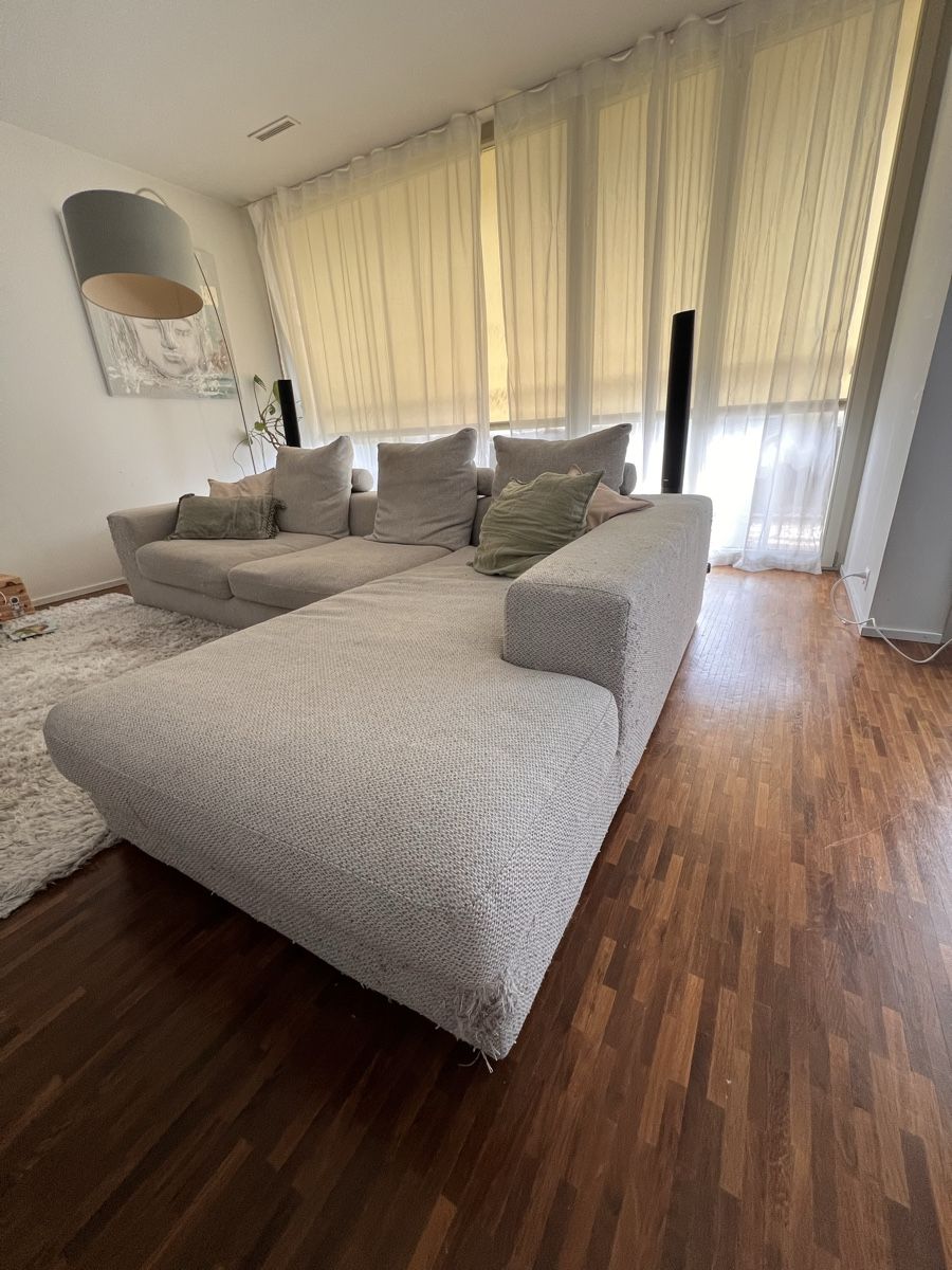Sofas: Sofa hellgrau - Gebraucht - Gratis! – Gebraucht aus Glattpark (Opfikon) von yannik7591 1