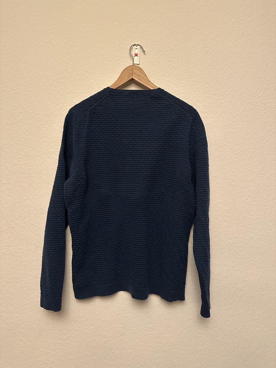 Massimo Dutti Maglioni & Felpe: Herrenpullover Massimo Dutti blau strukturiert – Usato da Bern venduto da calsenn 2