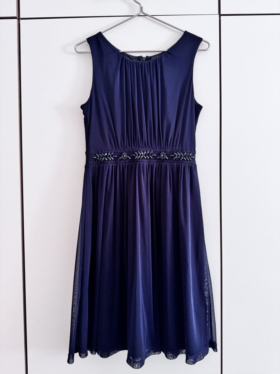 Kleider: Cocktailkleid Dunkelblau Gr. 36 / Jakes – Gebraucht aus Bertschikon Gossau von chanty_7
