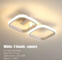 Plafonnier moderne à LEDs pour chambre salon couloir ect....