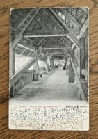 Luzern, Inneres der Spreuerbrücke, Luzern 1911
