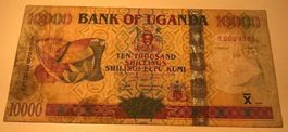 Uganda 10‘000 Shillings 2005