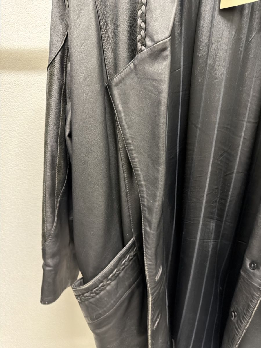 Giacche: Vintage Lederblazer, Gr. L, schwarz  – Usato da Glattbrugg venduto da Vintage94 4