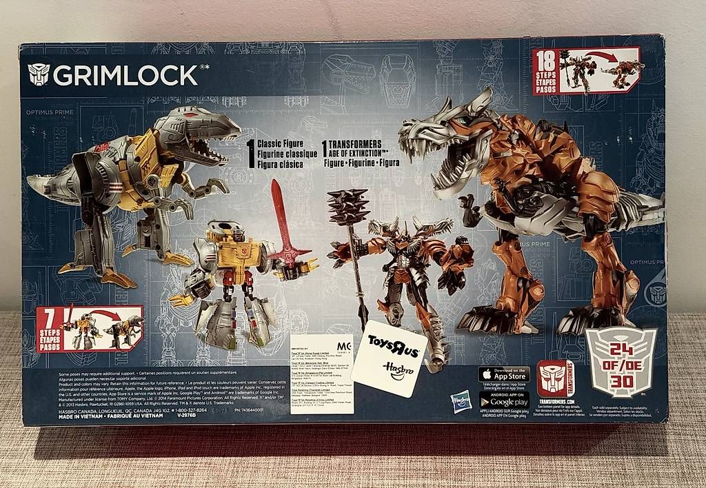 Spiele: Transformers Age Of Extinction Grimlock Evolution Exclusive – Gebraucht aus Neuchatel von Pancrazi 1