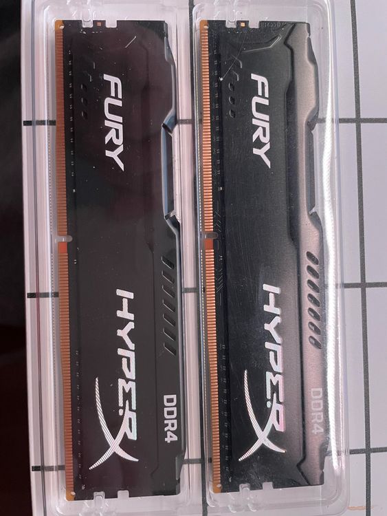 HyperX Fury DDR4 RAM – 16 GB (2×8 GB) – 2133 MHz – HX421C14F (Gebraucht ...