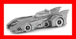 Metallpuzzle 1989 Batmobile Batman Auto Robin Film DVD Car