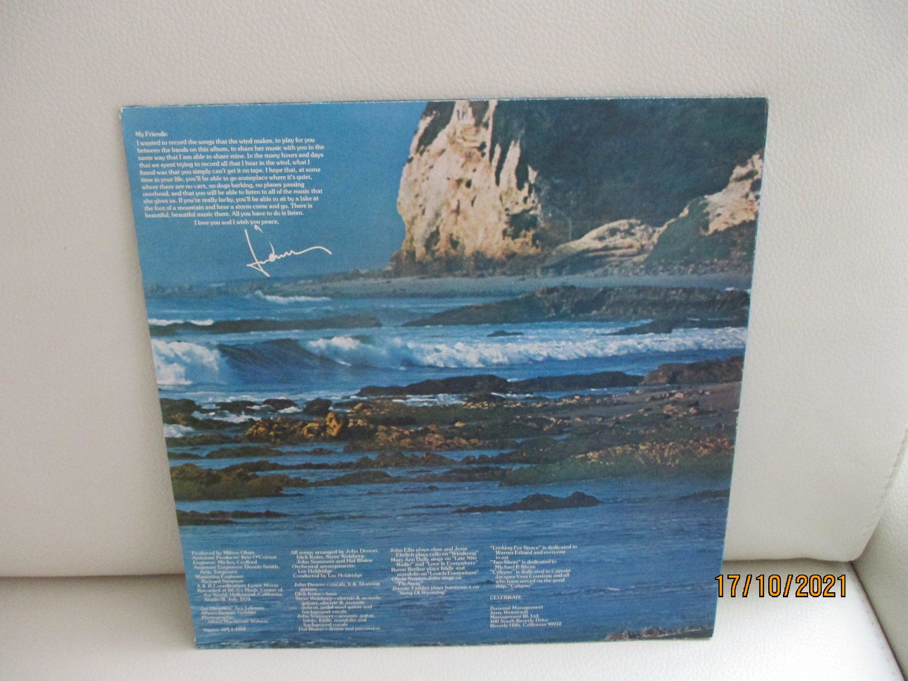 Dischi in vinile: John Denver – Windsong – Usato da Liestal venduto da Disc-Point 1