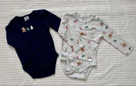 2x Baby Body Gr. 74/80 – Weihnachtsmotive