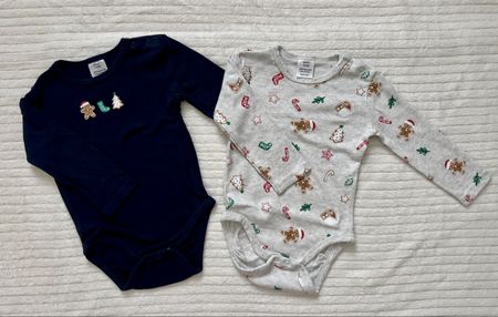 2x Baby Body Gr. 74/80 – Weihnachtsmotive