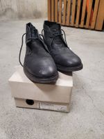 Herren Stiefel Schwarz Leder Grösse 45 Zustand gut