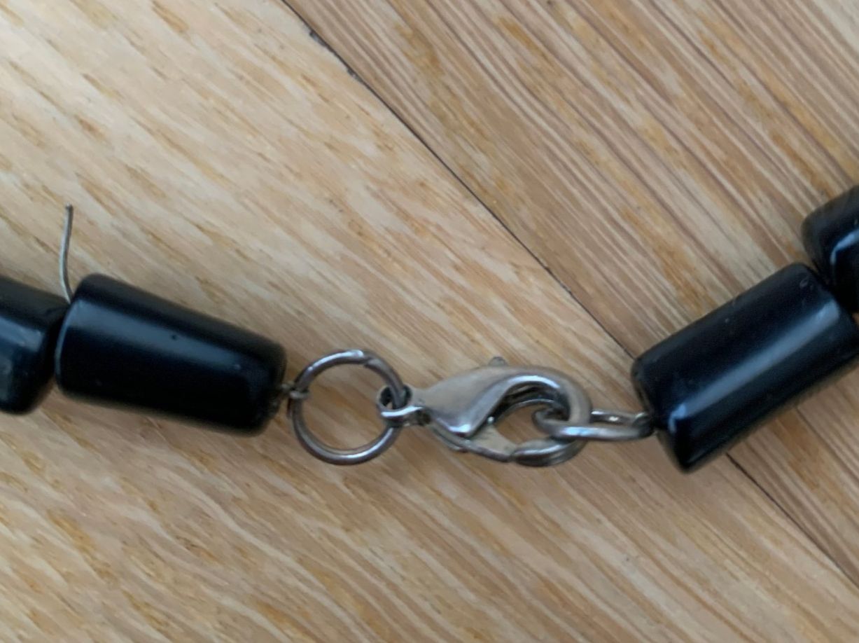 Colliers: MODISCHE KETTE SCHWARZ-TRANSPARENT – D'occasion à Birsfelden par Emporio82 3