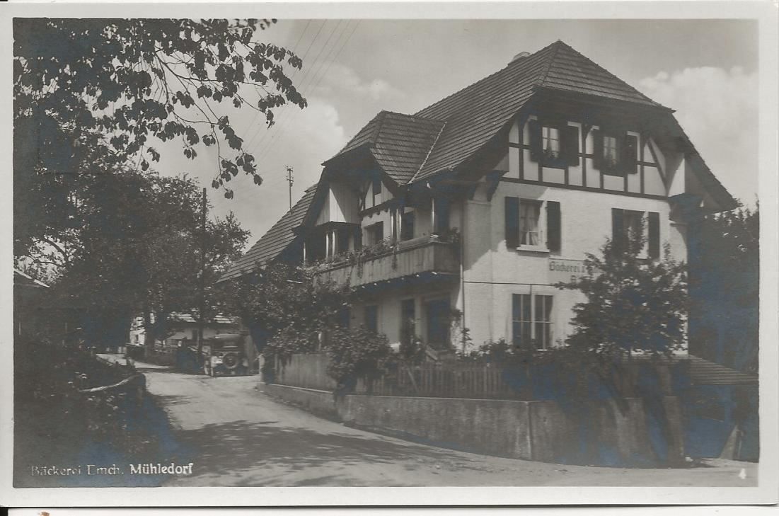Cartoline postali: Mühledorf SO Bäckerei EMCH ca. 1940 – Nuovo (secondo la descrizione) da Ennetmoos venduto da Ambuman