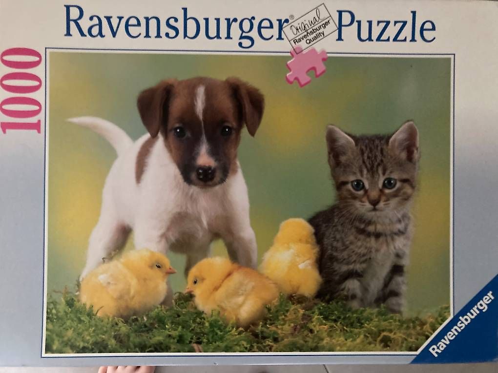 Puzzle: Puzzle Tierkinder 1000 Teile – Usato da Oberglatt ZH venduto da Fischli085