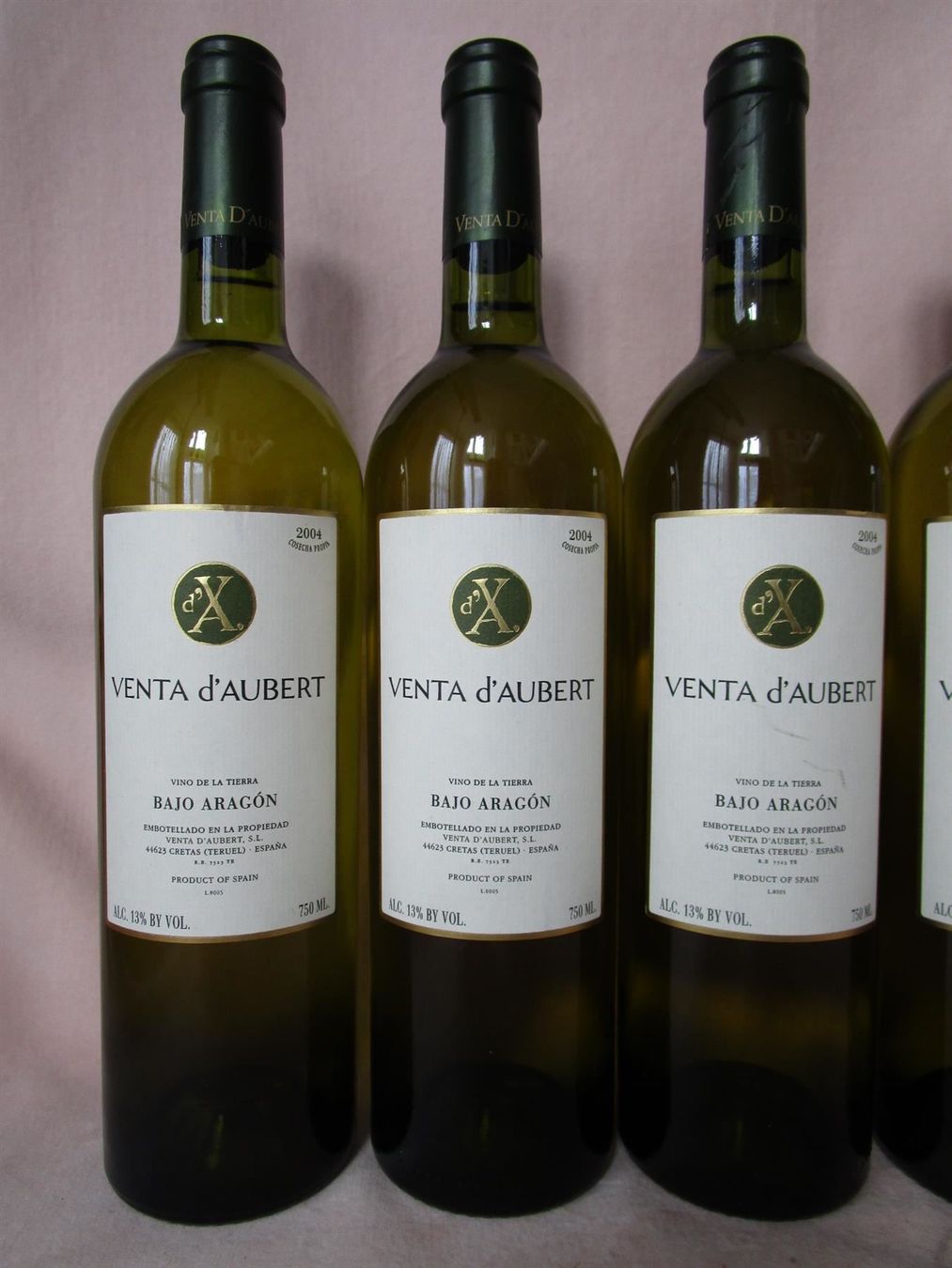 Vino: Lot 6 Fl. 2004 Venta d'Aubert, Aragon – Nuovo (secondo la descrizione) da Eschenbach SG venduto da brocovin 1