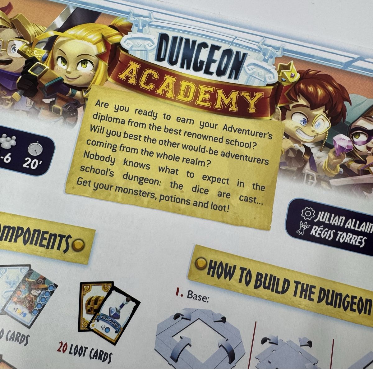 Spiele: Dungeon Academy Brettspiel von Matagot – Gebraucht aus Herisau von Seyashop1 3