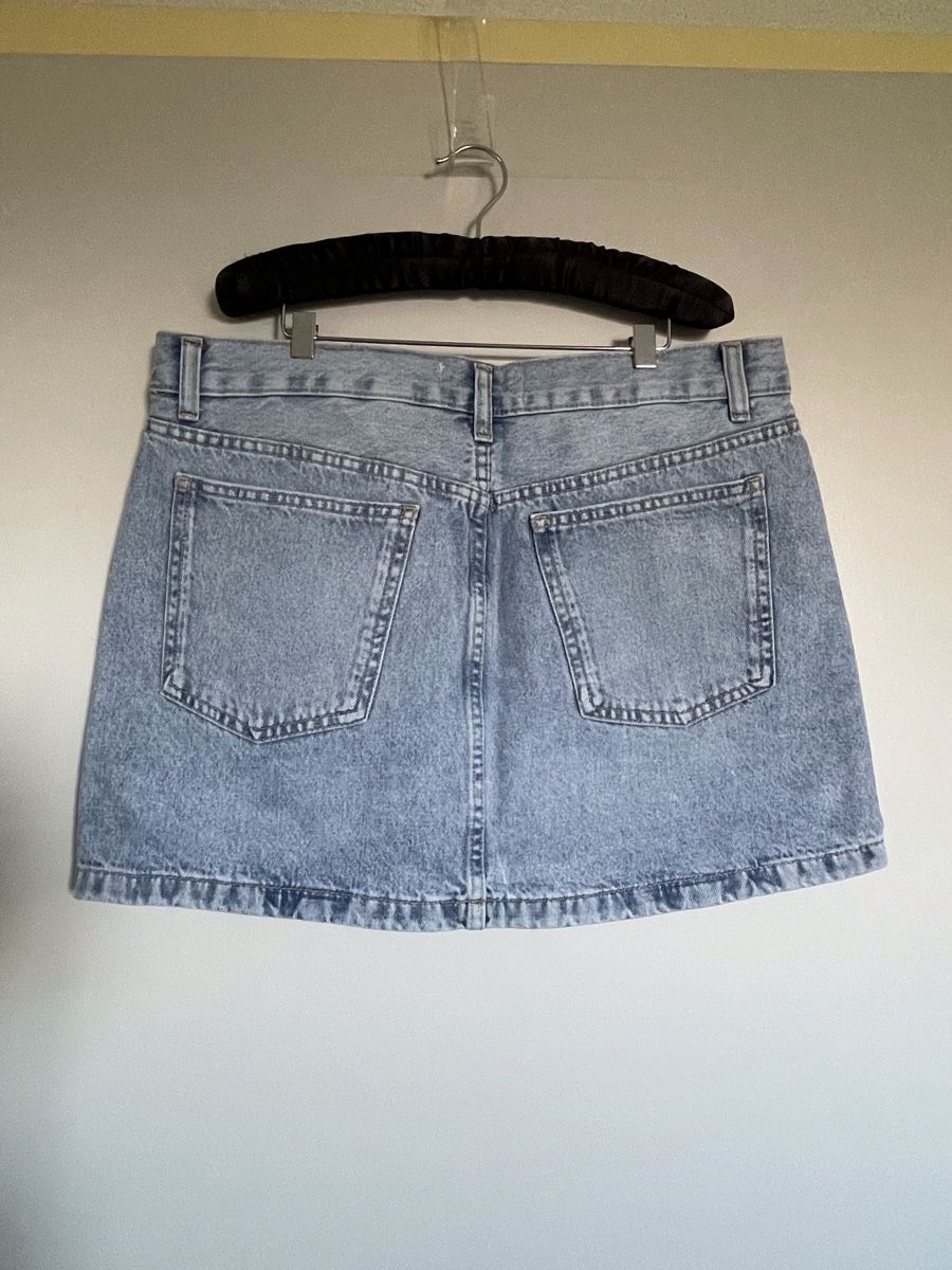 Mango Gonne: Jupe en jean courte Mango taille L – Nuovo e nell'imballaggio originale da Vuadens venduto da Nina11 1