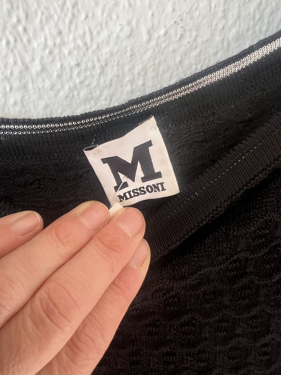 Missoni Kleider: Strickkleid Missoni, Gr. 34, schwarz – Gebraucht aus Solothurn von Brini06 2