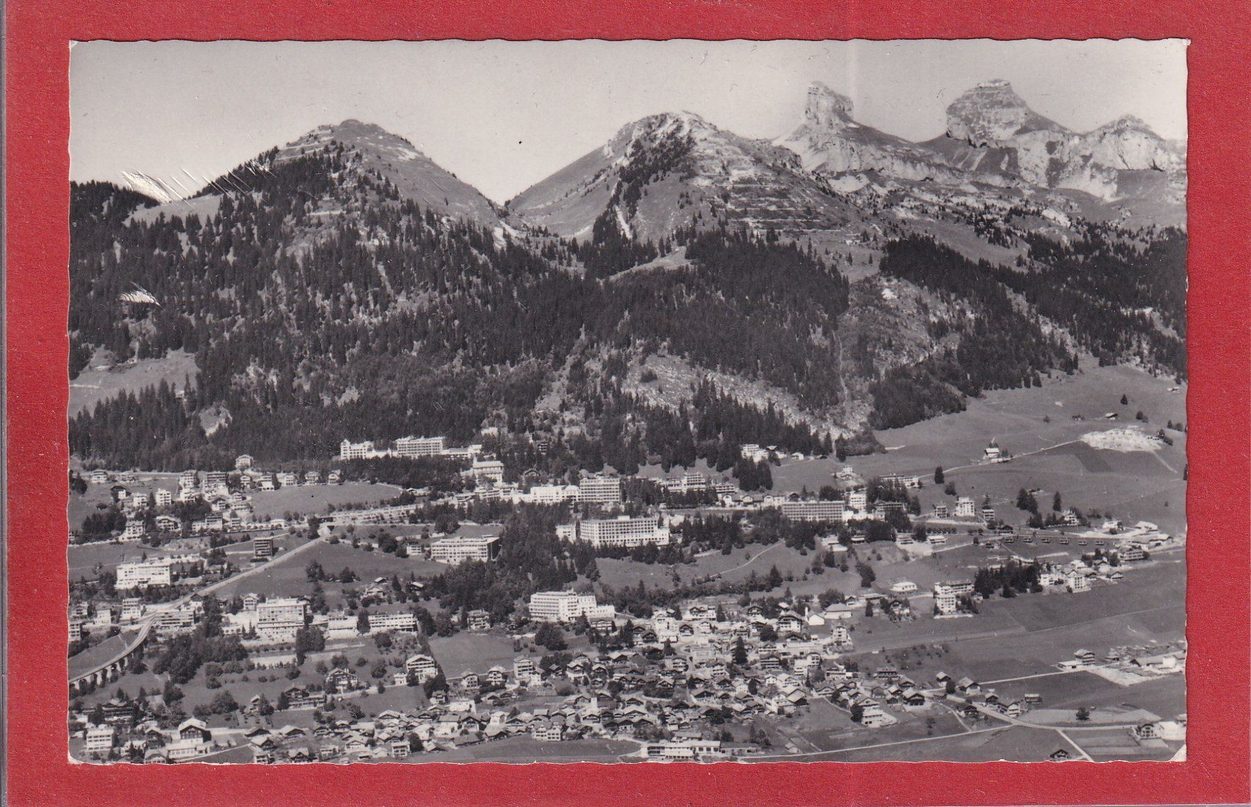 Ansichtskarten: Leysin - Tour d'Ai - 1965 – Gebraucht aus Orvin von Pyaeschli