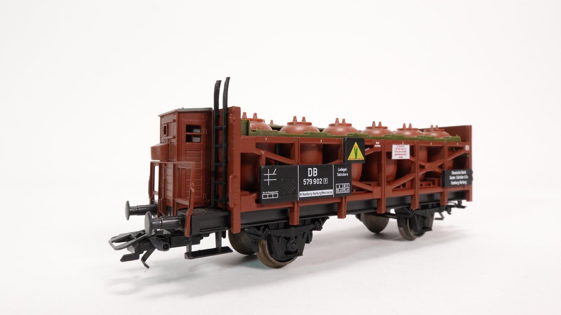 Piko Modellini di ferrovie: c1 Piko DB Säuretopfwagen 1) – Usato da Uetendorf venduto da tigermuegi