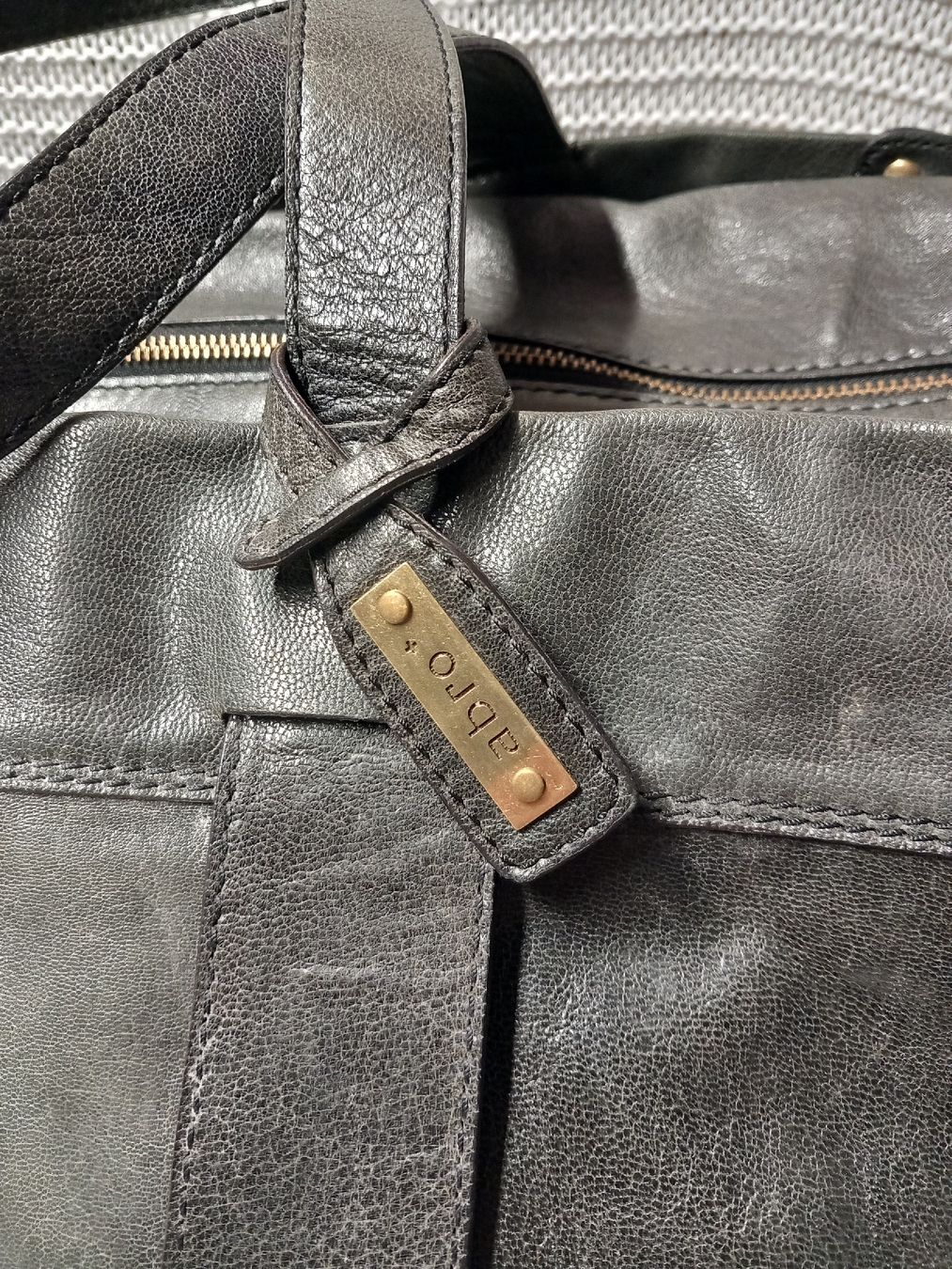 Abro Borse: Abro Weekender Reisetasche olivgrün – Usato da Gwatt (Thun) venduto da umwelt-brocki 1