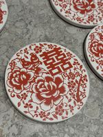 Set of 20 water-absorbing material Drinks Coasters